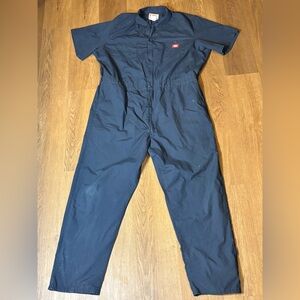 Dickies Navy 2XL Tall Short Sleeve Coveralls